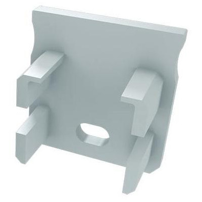 BERGE Krytka pro profil - Y - bílá - s otvorem