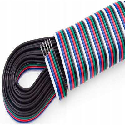 BERGE 100x kabel pro RGBW LED pásky - 5žilový - 0,35 - 100 metrů