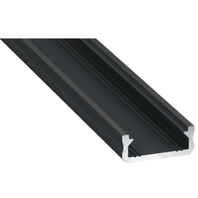 Led-Labs LED profil LUMINES typ D černý elox 1m