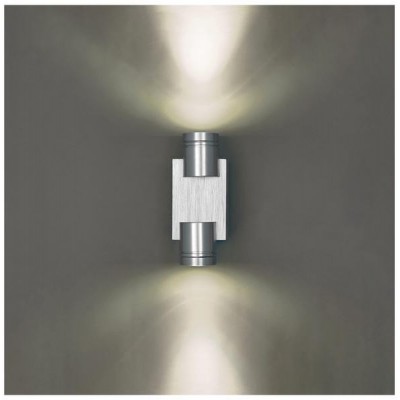 Svítidlo Kinkiet BESO DUO LED - 230V - 2x1W - stříbrné