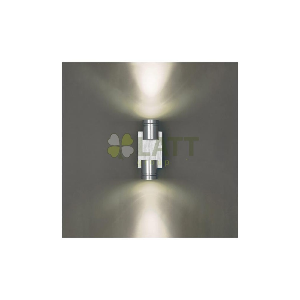 Svítidlo Kinkiet BESO DUO LED - 230V - 2x1W - stříbrné
