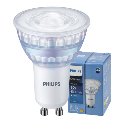 PHILIPS LED žárovka Philips GU10 - 6,7 W - Corepro 60° teplá bílá