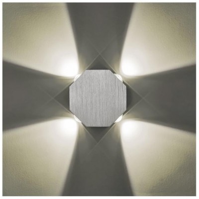 Svítidlo Kinkiet ORA LED - 230V - 4x1W - stříbrné