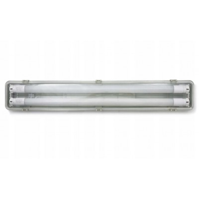 Trubicové svítidlo MP0121-EC79536 + LED trubice 2x60cm T8 18W studená bílá 6500K