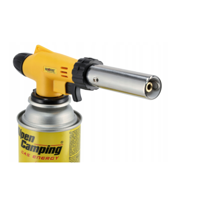 Plynový hořák pro střešní krytiny, plynová kartuše, pájení, 1300°, dvojité nastavení