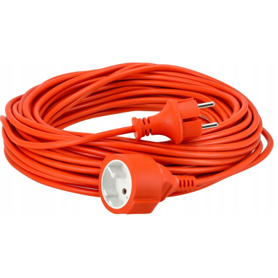Prodlužovací kabel 30m pro zahradní sekačku, stavební, dlouhý 230V 2x1mm2 13A 2000W