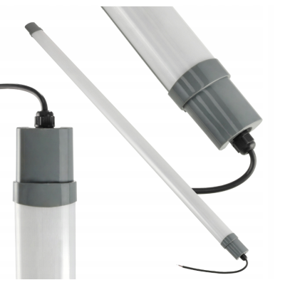 SADA 2 LED lamp 120cm 36W 3000lm Hermetické svítidlo IP65 do garáže, dílny