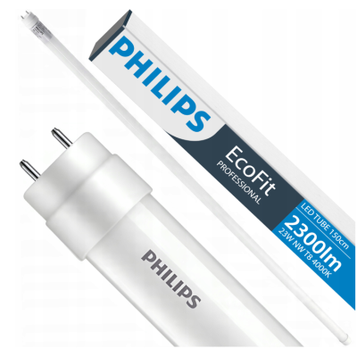 SADA 2x Philips LED trubice 150 cm 23 W , 54 W 2300 lm 4000 K 30 000 h EcoFit