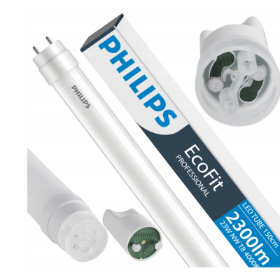 SADA 2x Philips LED trubice 150 cm 23 W , 54 W 2300 lm 4000 K 30 000 h EcoFit