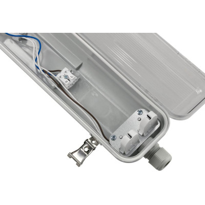 SADA 4 hermetických svítidel Philips LED 2x128cm trubicové lampy do garáže a dílny