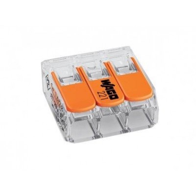 WAGO svorka compact 3 x 0,14 - 4mm 221-413