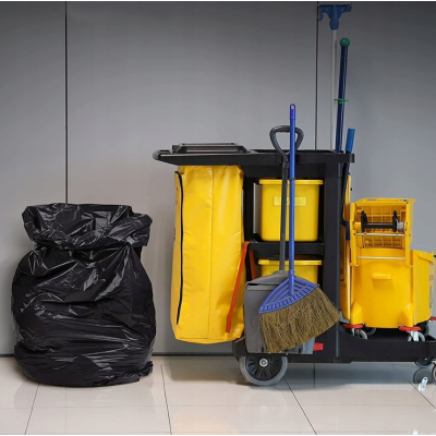 Pytle na odpad BeeSmart 120L 10 kusů SILNÉ nehořlavé LDPE pevné pytle