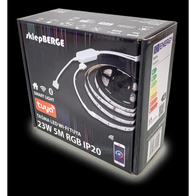 RGB LED pásek s WiFi Bluetooth dálkovým ovládáním TUYA 5m 23W
