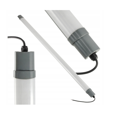 Sada 4 LED lamp 120cm 36W 3000lm hermetické svítidlo IP65 do garáže, dílny