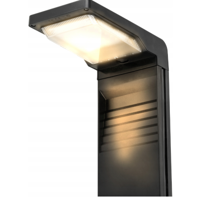 SADA 4 solárních LED zahradních lamp na zahradní sloupky se senzorem soumraku