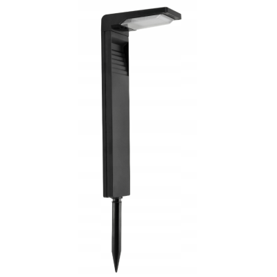 SADA 4 solárních LED zahradních lamp na zahradní sloupky se senzorem soumraku