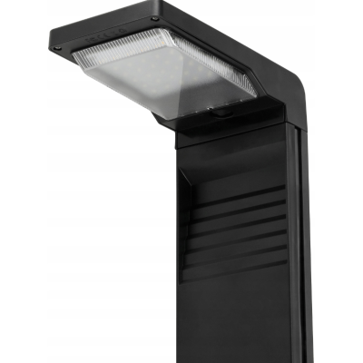 SADA 4 solárních LED zahradních lamp na zahradní sloupky se senzorem soumraku