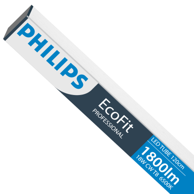 SADA 4x LED trubice 120cm 18W 6500K 1800lm G13 Philips Cold