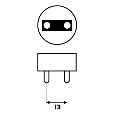 SADA 4x LED trubice Philips 150cm 23W 2300lm 6500K 20000h EcoFit
