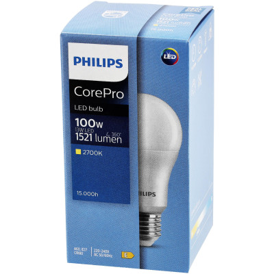 SADA 5x LED žárovka Philips E27 13W 1521lm 2700K EyeComfort CorePro
