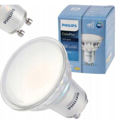 SADA 5x Žárovka GU10 4,9-50W 550lm 3000k CorePro