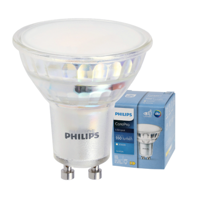 SADA 5x Žárovka GU10 4,9-50W 550lm 3000k CorePro