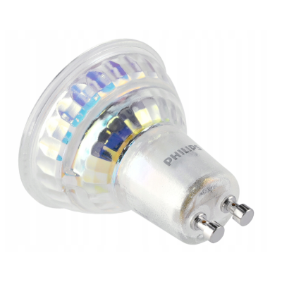 SADA 6 LED žárovek PHILIPS GU10 4,9W 550lm - studená bílá