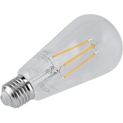 SADA 6x LED žárovka E27 ST64 6W 660lm Filament 3000K - teplá bílá