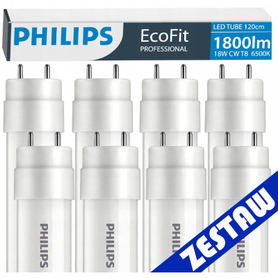SADA 8 LED trubic Philips 120 cm 17,5W 1800 lm 6500 K 30 000 h EcoFit