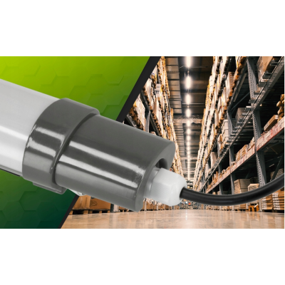 SADA 8x LED garážová lampa 36W 120cm 3000lm hermetická sada svítidel do garáže