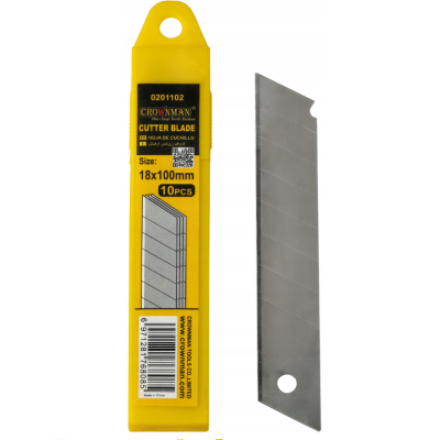 Sada čepelí nožů - Náhradní čepele, odlamovací, 18 mm, 50 ks, s vložkami