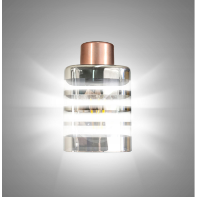 Skleněné stínidlo OBDÉLNÍK S VODOROVNÝMI PRUHY