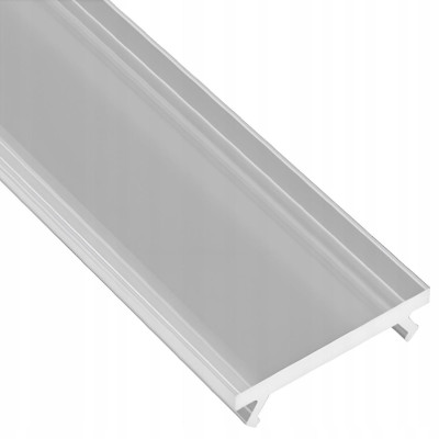 Stínidlo pro LED profil typ X 1m matné matné úzké krytí Lumines