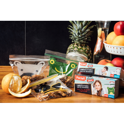 Uzavíratelné potravinářské sáčky 1l 42 ks. nepropustné