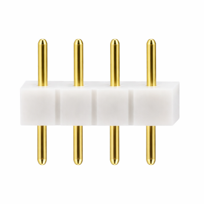 Vidlicový konektor pro RGB LED pásky, 4pinový, bílý