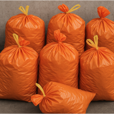 Voňavé pytle na odpadky se stahovací šňůrkou 60 l, sada 15 kusů