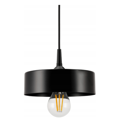 Závěsné stropní svítidlo / lustr LED E27, nastavitelné 0–100 cm, hliníkové stínidlo