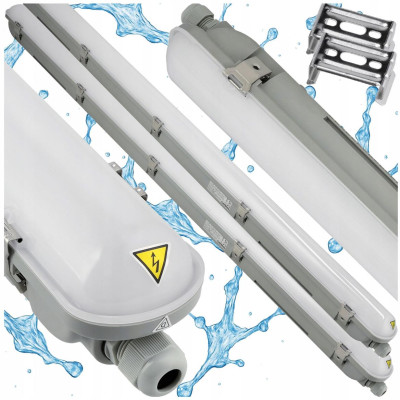 2x Philips LED hermetické svítidlo 31W 3500lm 4000K 150cm do garáže