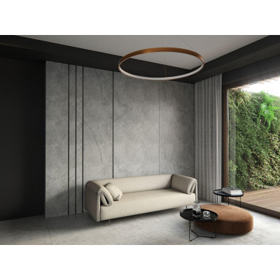 Černý difuzor 2m pro profily Lumines A, B, C, D, G, H, Y, Z, W, J