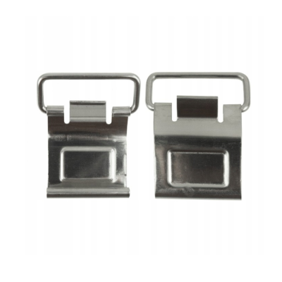 Držáky s kovovou sponou pro hermetické uvázání, sada 10 kusů.