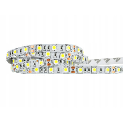 LED pásek 14,4 W/m IP20 1 m 100 cm - 10 mm - teplá bílá