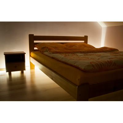 LED pásek 14,4 W/m IP20 1 m 100 cm - 10 mm - teplá bílá