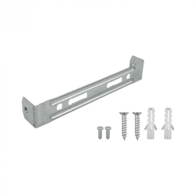 LED přisazený stropní panel – čtverec, 6 W, 660 lm, černý