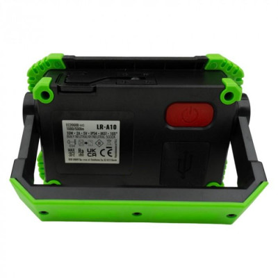 LED reflektor 10W 5000K přenosný - dobíjecí