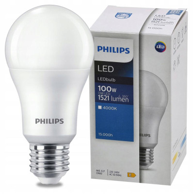 LED žárovka E27 A60 13W 1521lm LEDBulb 4000K