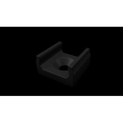 Lumines LED Profile X černý úzký montážní držák