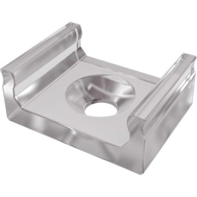 Montážní držák pro LED profil D, transparentní, vysoká svítivost