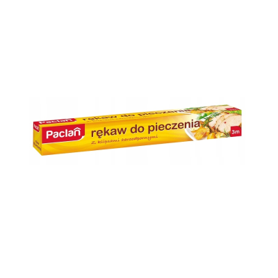 Pečicí papír s tepelně odolnými klipy 29 cm x 3 m Paclan 220° bezbarvý