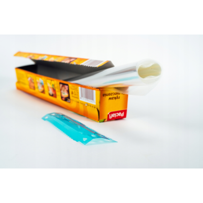 Pečicí papír s tepelně odolnými klipy 29 cm x 3 m Paclan 220° bezbarvý