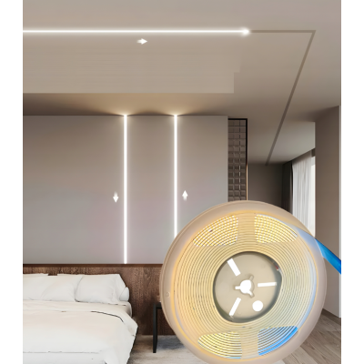 LED páska digitální COB 24V 5m 65W 3000K 1170lm digitální efekt tekoucí vody